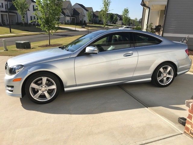 2013 Mercedes-Benz C-Class (Silver/Black)