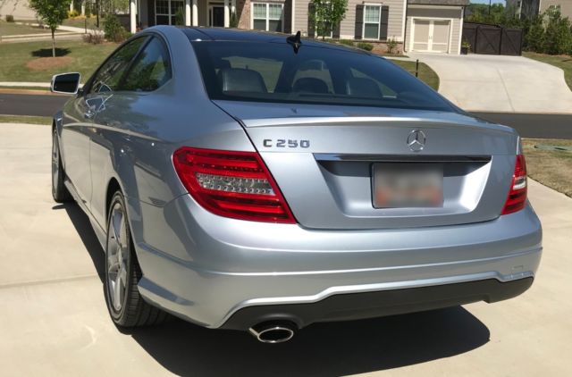2013 Mercedes-Benz C-Class (Silver/Black)