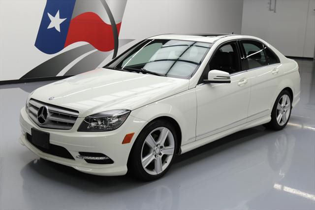 2011 Mercedes-Benz C-Class (White/Black)