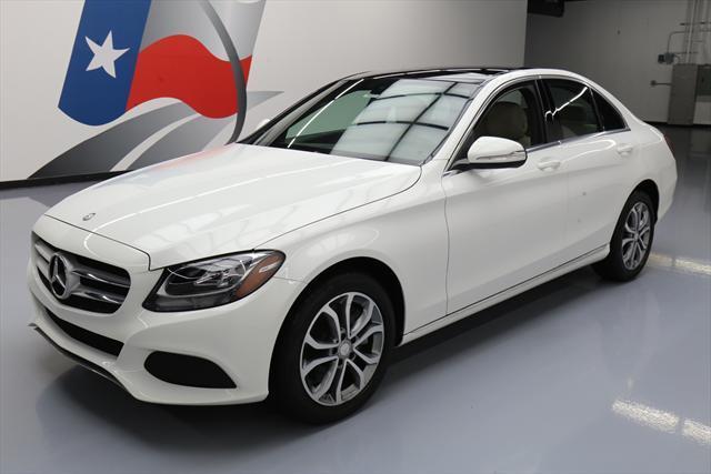 2015 Mercedes-Benz C-Class (White/Black)