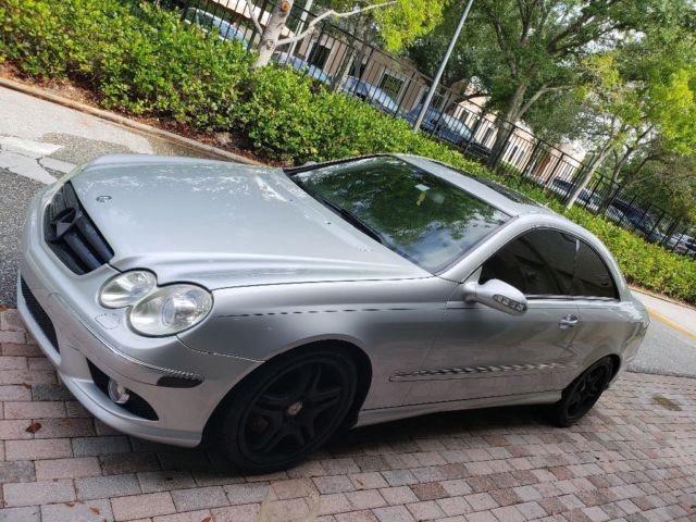 2008 Mercedes-Benz CLK-Class (Silver/Black)