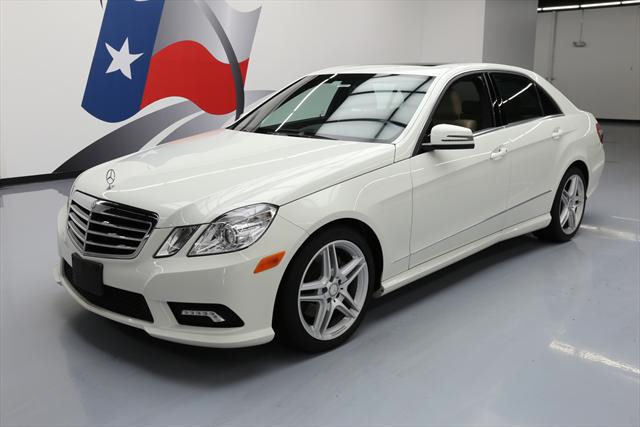 2011 Mercedes-Benz E-Class (White/Tan)