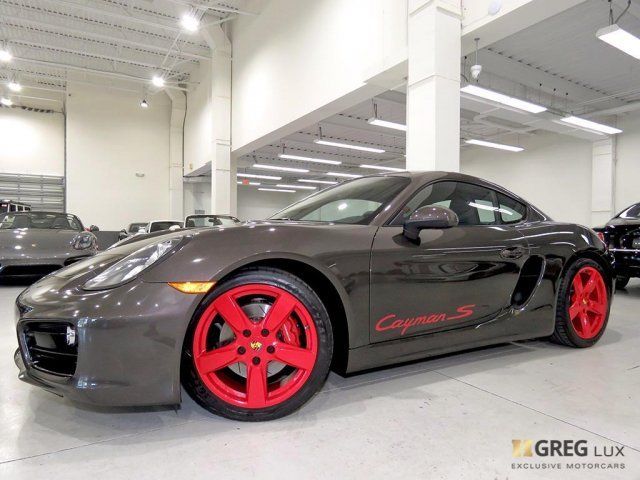 2014 Porsche Cayman (Brown/Black)