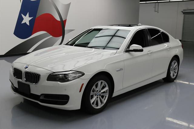 2014 BMW 5-Series (White/Black)