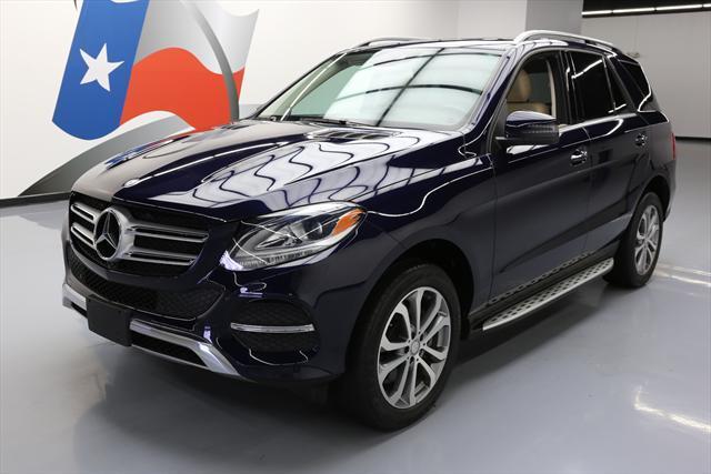 2016 Mercedes-Benz GLE-Class (Blue/Tan)