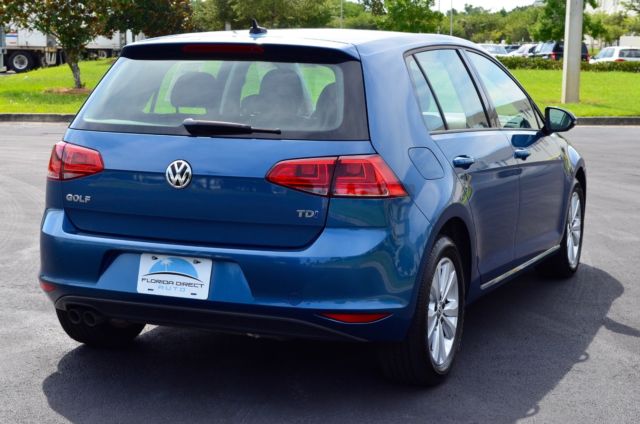 2015 Volkswagen Golf (Blue/Black)