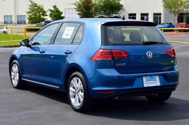 2015 Volkswagen Golf (Blue/Black)