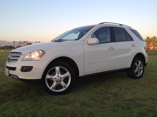 2008 Mercedes-Benz M-Class (White/Tan)