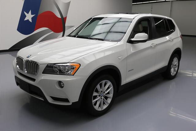 2014 BMW X3 (White/Tan)