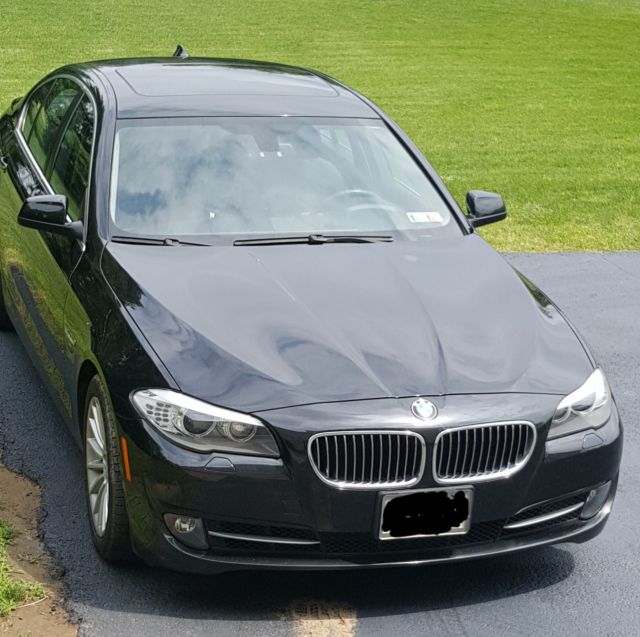 2013 BMW 5-Series (Black/Black)