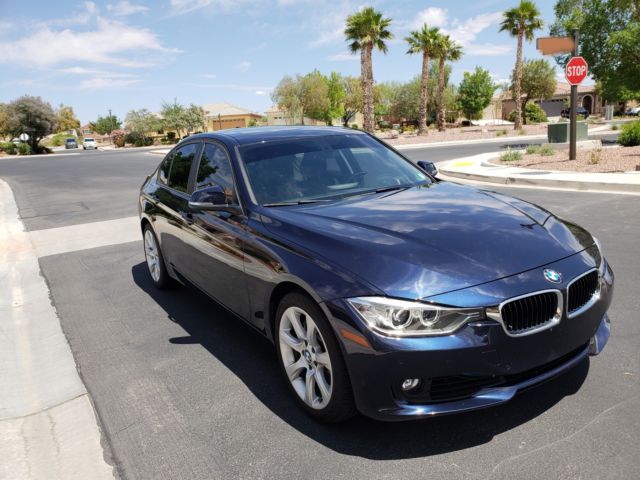 2014 BMW 3-Series (Imperial Blue/Black)