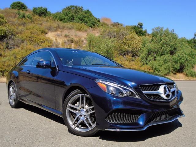 2016 Mercedes-Benz E-Class (Blue/Tan)