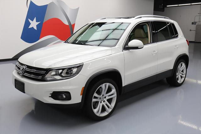 2012 Volkswagen Tiguan (White/Tan)