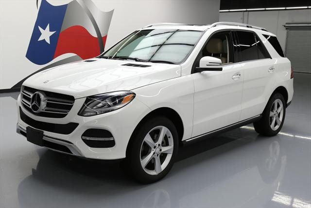 2016 Mercedes-Benz GLE-Class (White/Tan)