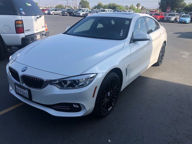 2016 BMW 4-Series (White/Brown)