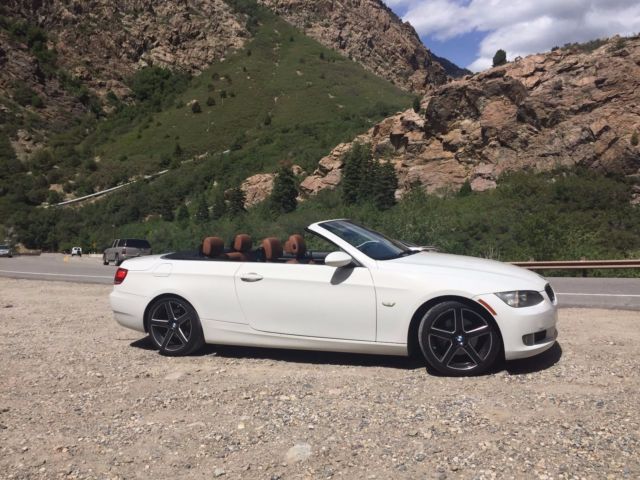 2009 BMW 3-Series (White/Brown)