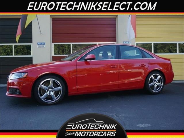 2010 Audi A4 2.0T QUA PREM PLUS (Red/Black)