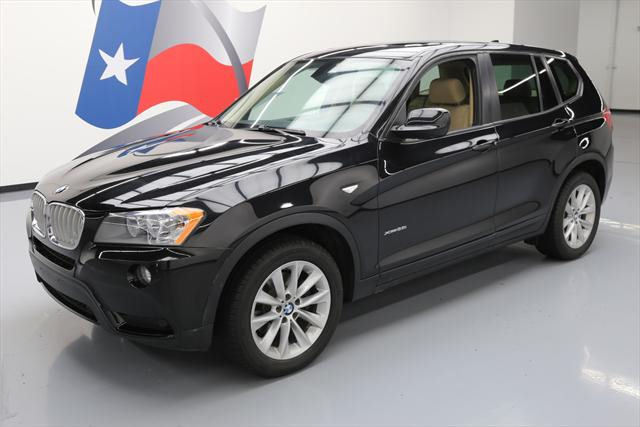 2014 BMW X3 (Black/Tan)