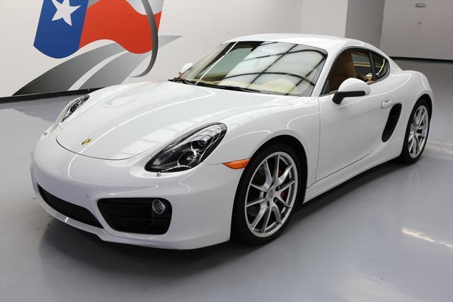 2015 Porsche Cayman (White/Tan)