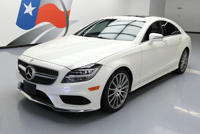 2016 Mercedes-Benz CLS-Class (White/Black)