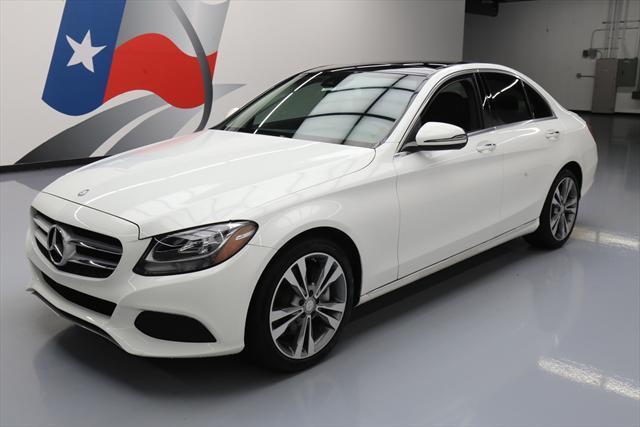 2016 Mercedes-Benz C-Class (White/Black)