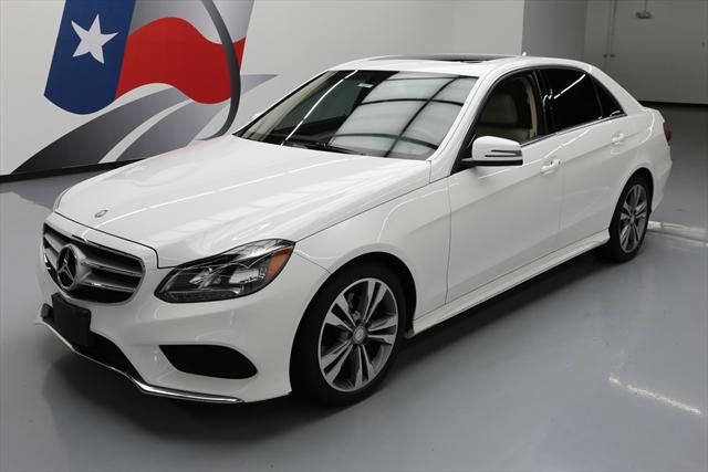 2014 Mercedes-Benz E-Class (White/Tan)