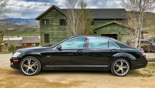 2007 Mercedes-Benz S-Class (Black/Black)