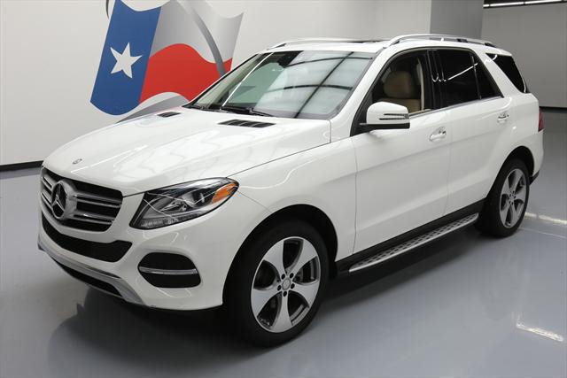 2016 Mercedes-Benz GLE-Class (White/Tan)