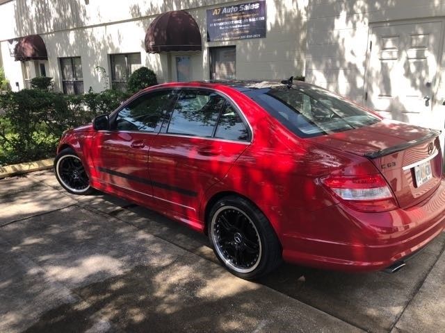 2008 Mercedes-Benz C-Class (Red/Gray)