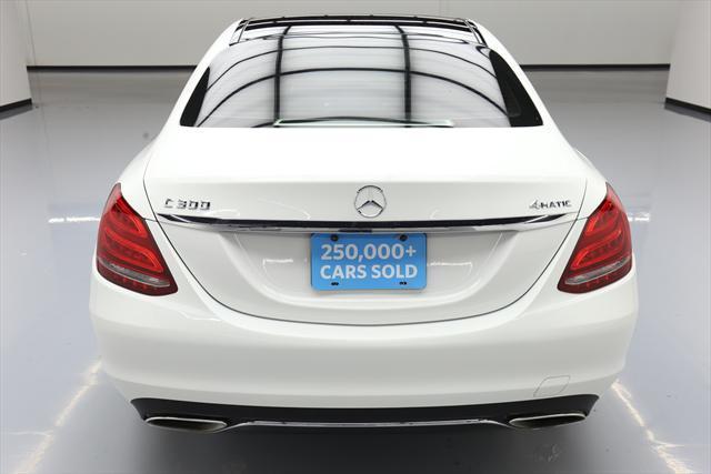 2015 Mercedes-Benz C-Class (White/Tan)