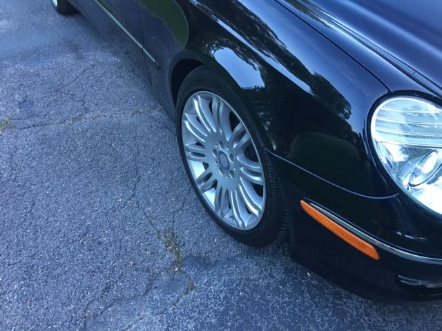 2008 Mercedes-Benz E-Class (Black/Black)