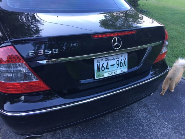 2008 Mercedes-Benz E-Class (Black/Black)