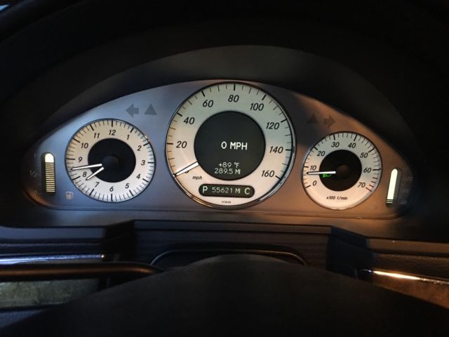 2008 Mercedes-Benz E-Class (Black/Black)