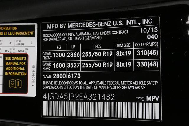 2014 Mercedes-Benz M-Class (Black/Black)