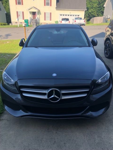 2016 Mercedes-Benz C-Class (Charcoal/Tan leather)