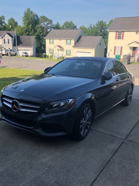2016 Mercedes-Benz C-Class (Charcoal/Tan leather)
