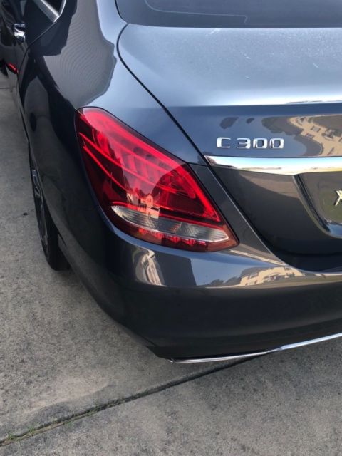 2016 Mercedes-Benz C-Class (Charcoal/Tan leather)