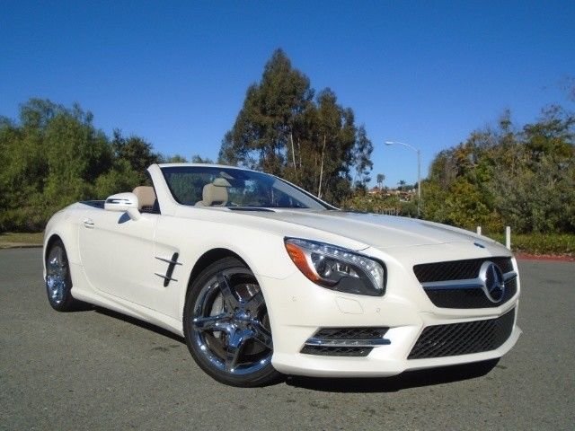 2014 Mercedes-Benz SL-Class (White/Tan)