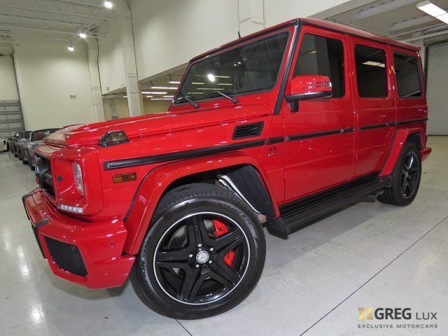 2015 Mercedes-Benz G-Class (Red/Black)