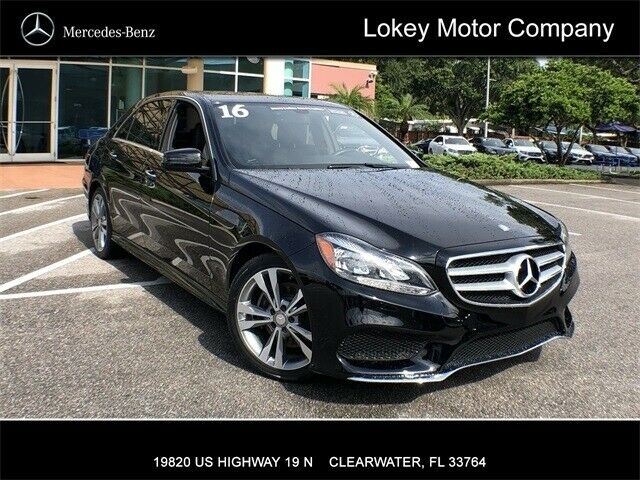 2016 Mercedes-Benz E-Class (Black/Black)