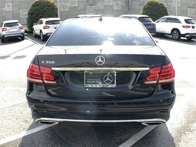 2016 Mercedes-Benz E-Class (Black/Black)