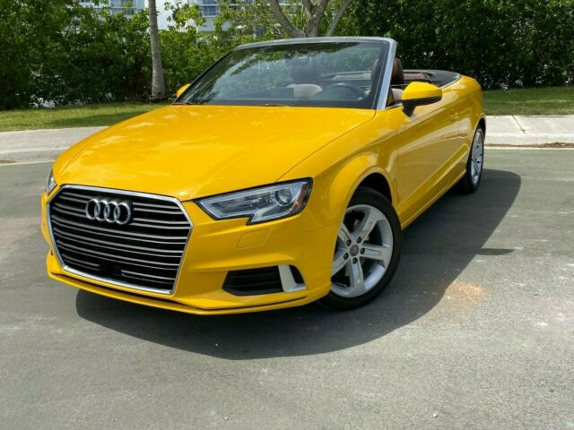 2017 Audi A3 (Yellow/Brown)