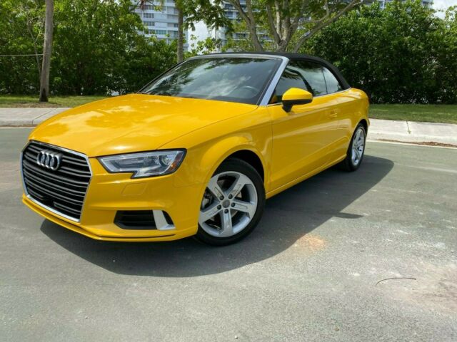 2017 Audi A3 (Yellow/Brown)