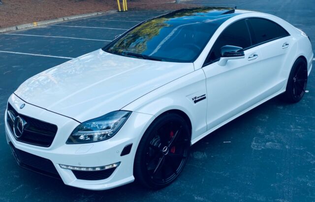 2014 Mercedes-Benz CLS-Class (White/Black)