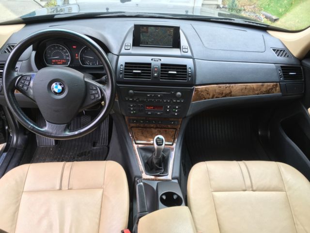 2008 BMW X3 (Black/Tan)