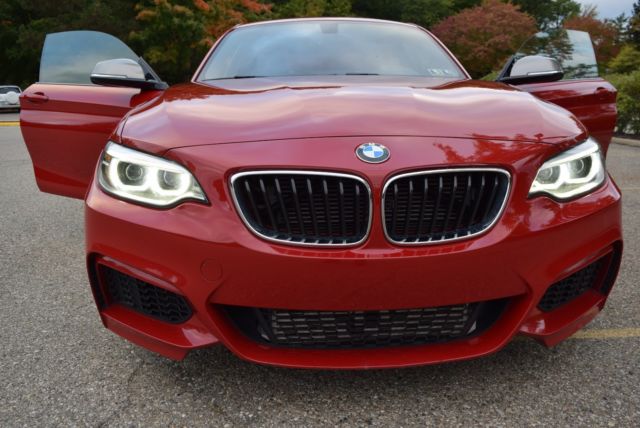 2015 BMW 2-Series (RED/BROWN LEATHER)