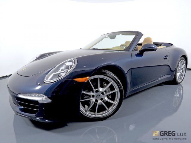 2013 Porsche 911 (Blue/Sand Beige)