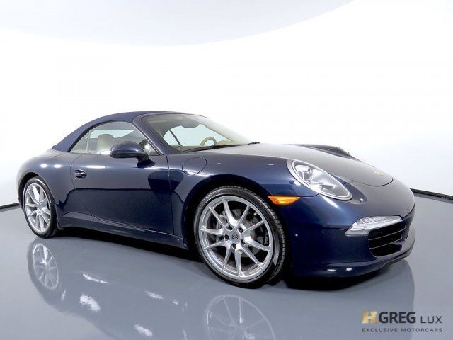 2013 Porsche 911 (Blue/Sand Beige)