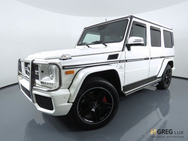 2016 Mercedes-Benz G-Class (White/--)