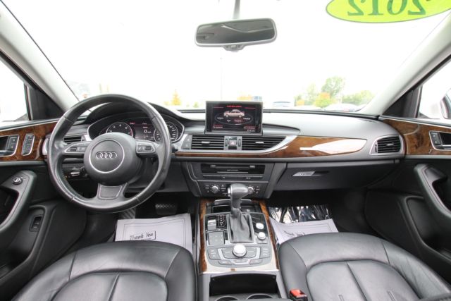 2012 Audi A6 (White/Black)
